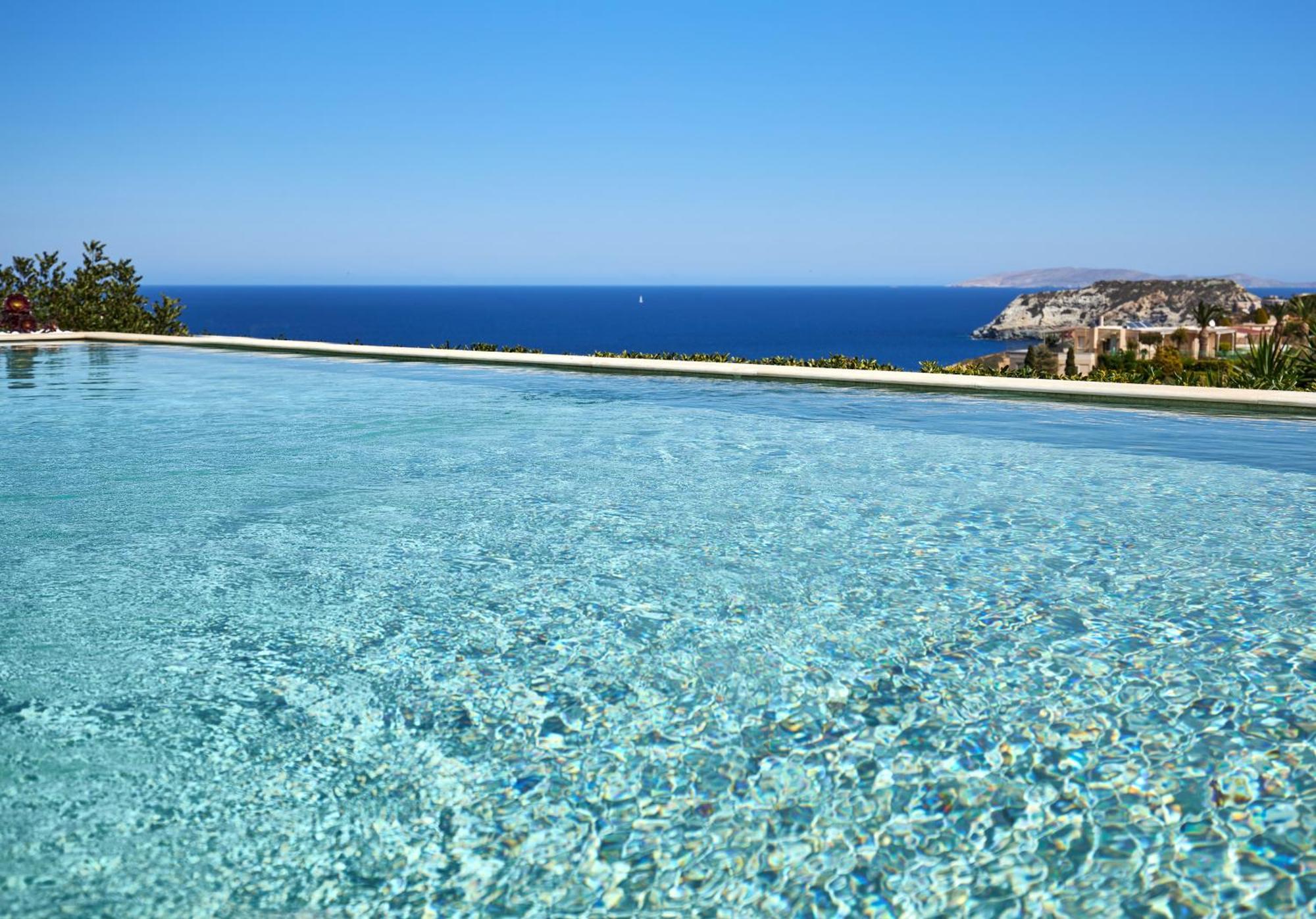 Spacious Villa With Private Eco-Pool And Panoramic Sea View Αγία Πελαγία  Εξωτερικό φωτογραφία