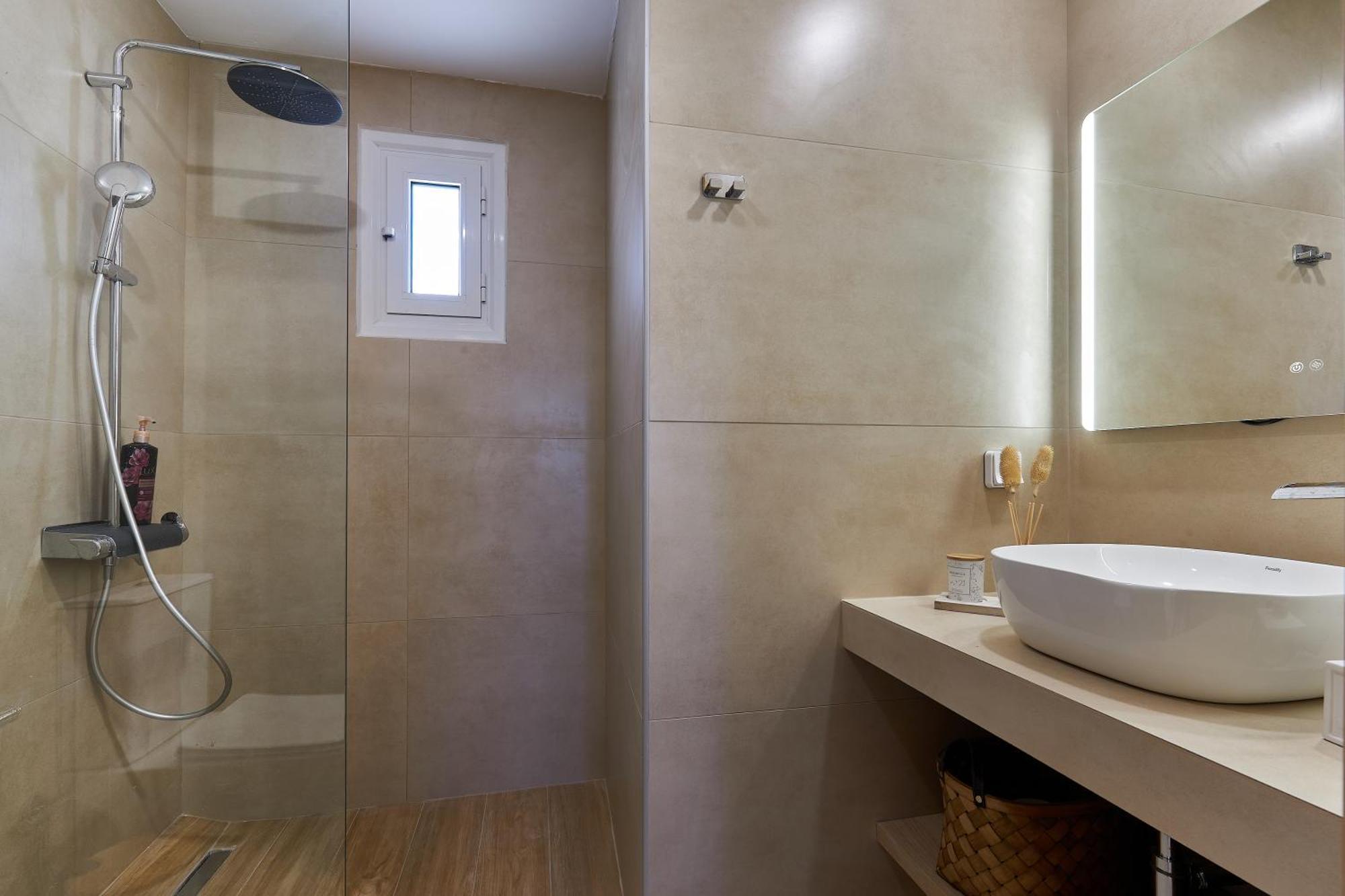 Spacious Villa With Private Eco-Pool And Panoramic Sea View Αγία Πελαγία  Εξωτερικό φωτογραφία