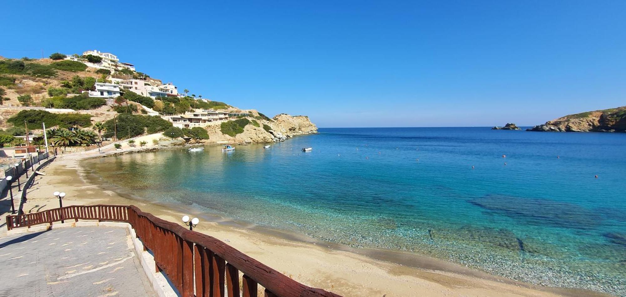 Spacious Villa With Private Eco-Pool And Panoramic Sea View Αγία Πελαγία  Εξωτερικό φωτογραφία