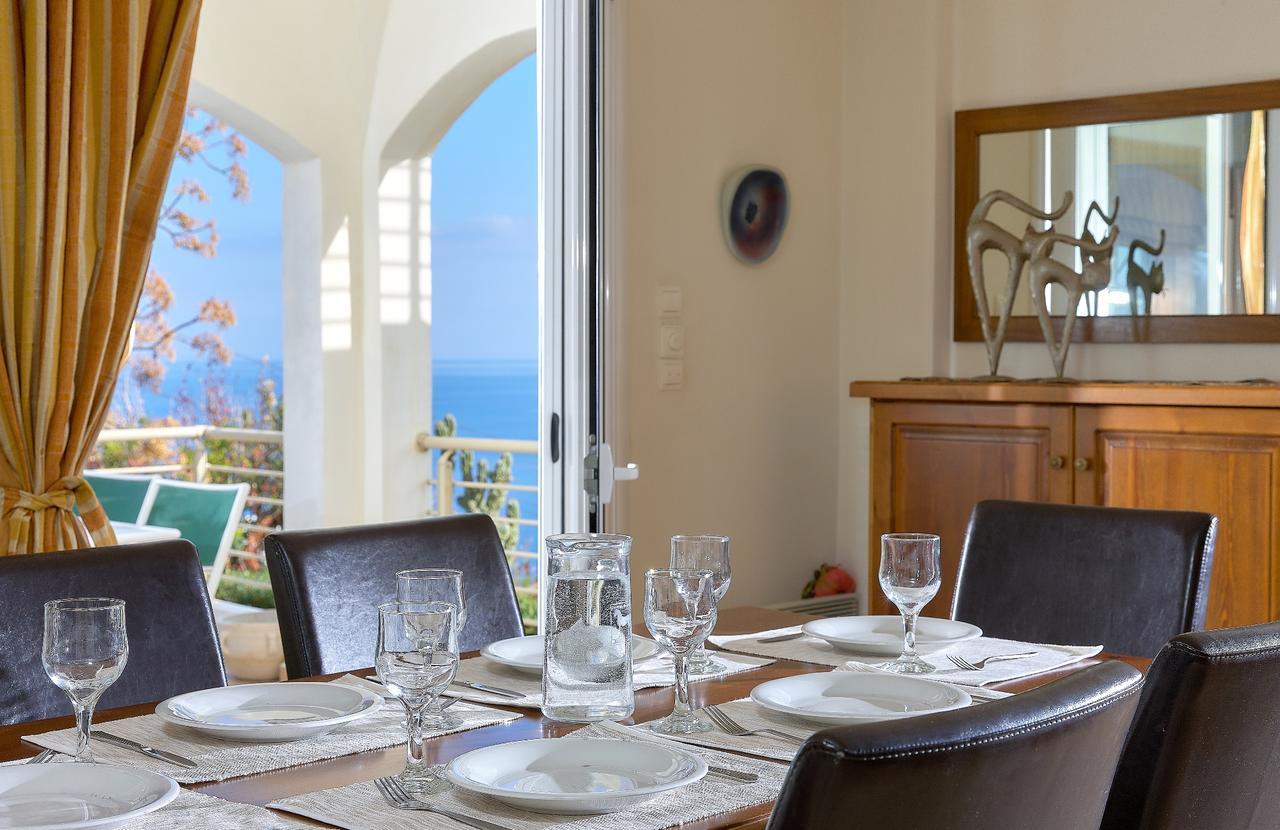 Spacious Villa With Private Eco-Pool And Panoramic Sea View Αγία Πελαγία  Εξωτερικό φωτογραφία