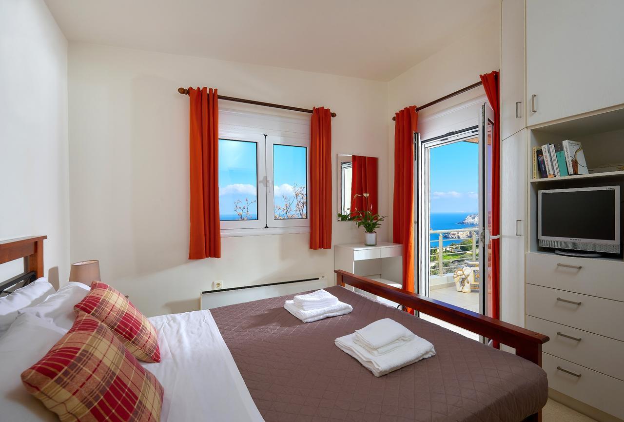 Spacious Villa With Private Eco-Pool And Panoramic Sea View Αγία Πελαγία  Εξωτερικό φωτογραφία